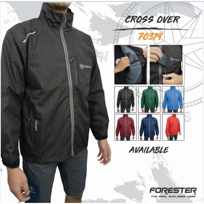 Jaket Gunung Pria Forester 70319 Jaket 'Cross Jaket Outdoor Jaket Pria