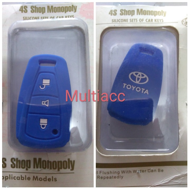 Casing Silicon / Silikon Kunci Remote Toyota Agya