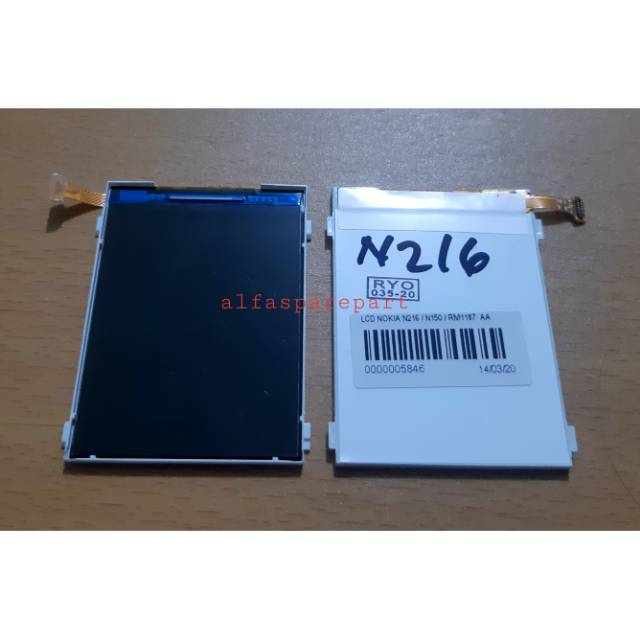 LCD NOKIA N216 / N150 / RM1187 / RM1190