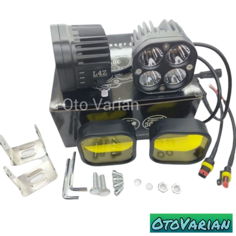 LAMPU TEMBAK LED CREE ASLI 60 WATT L4Z MOTO CREE