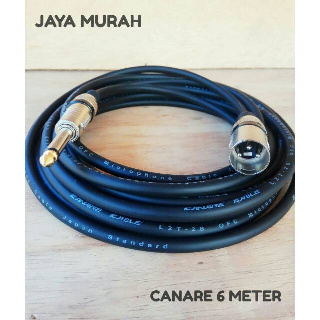 kabel microphone_kabel mic_kabel microphone canare_kabel microphone 6 meter