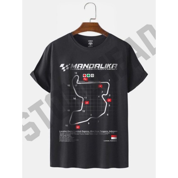 TSHIRT MANDALIKA CIRCUIT / KAOS MANDALIKA PREMIUM