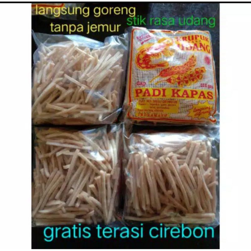 

Kerupuk Udang Special Stick Kemasan 250 Gram