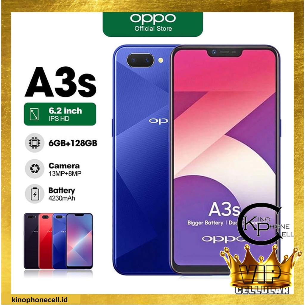 HP OPPO A3S A5S RAM 4/64GB 3/32GB NEW Handphone Murah OPPO 100% Garansi Toko