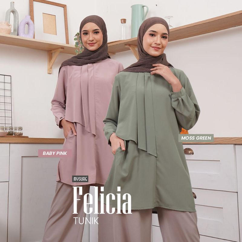 ATASAN TUNIK CALISTA || FELICIA TUNIK  || MYSURE