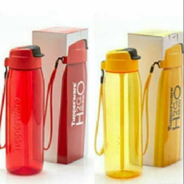 H2GO with Straw Tupperware (1pcs)