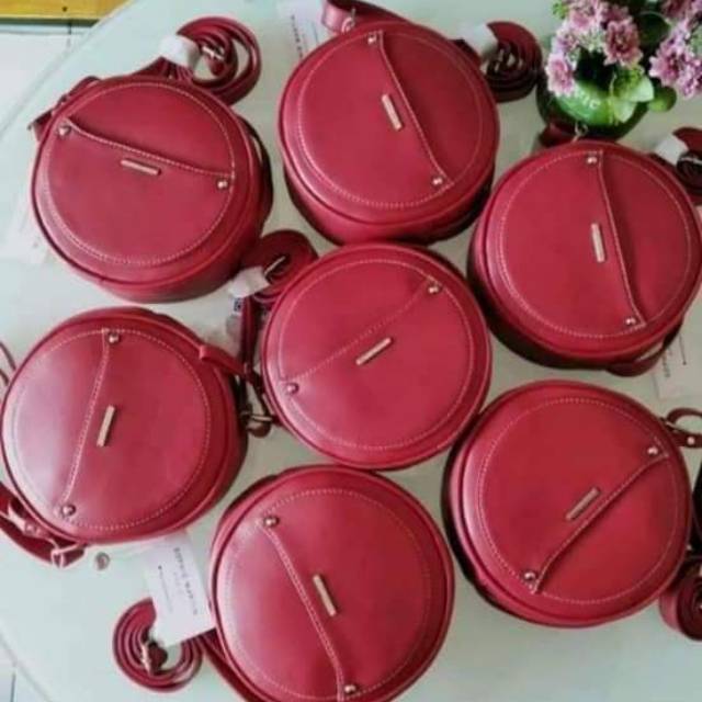 Tas Clarysa Red Sophie Martin Paris