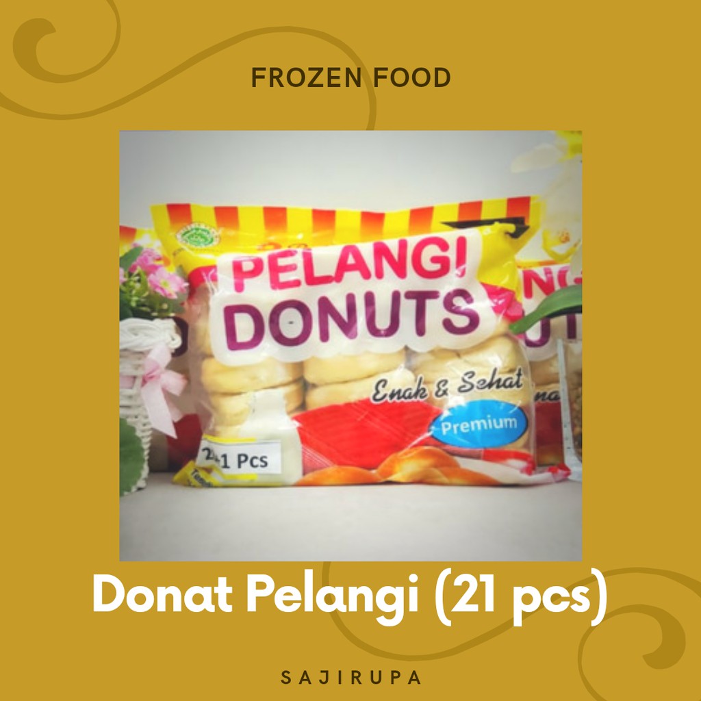 

Donat Pelangi Isi 21 Pcs