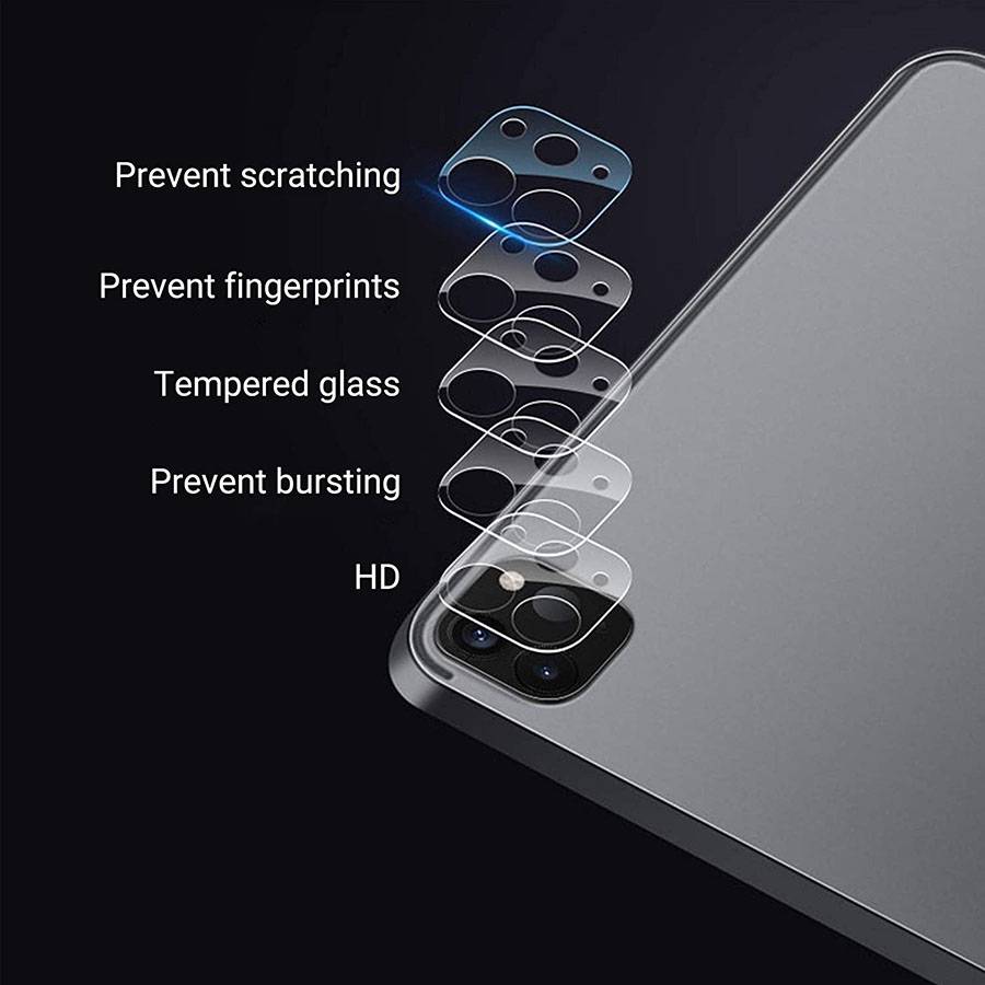 Pelindung Lensa Kamera Belakang Bahan Tempered Glass Untuk Apple Ipad Pro 11 2021 Apple Ipad Pro 12.9 2020 A2301 A2459 A2460 A2379 A2461 A2462 A2231 A2228