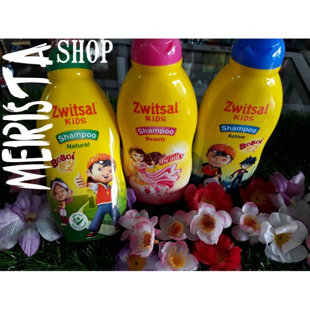 Zwitsal Kids Shampoo Active,Beauty&amp;Natural 180 ml/SAMPHOO ANAK/Zwitsal