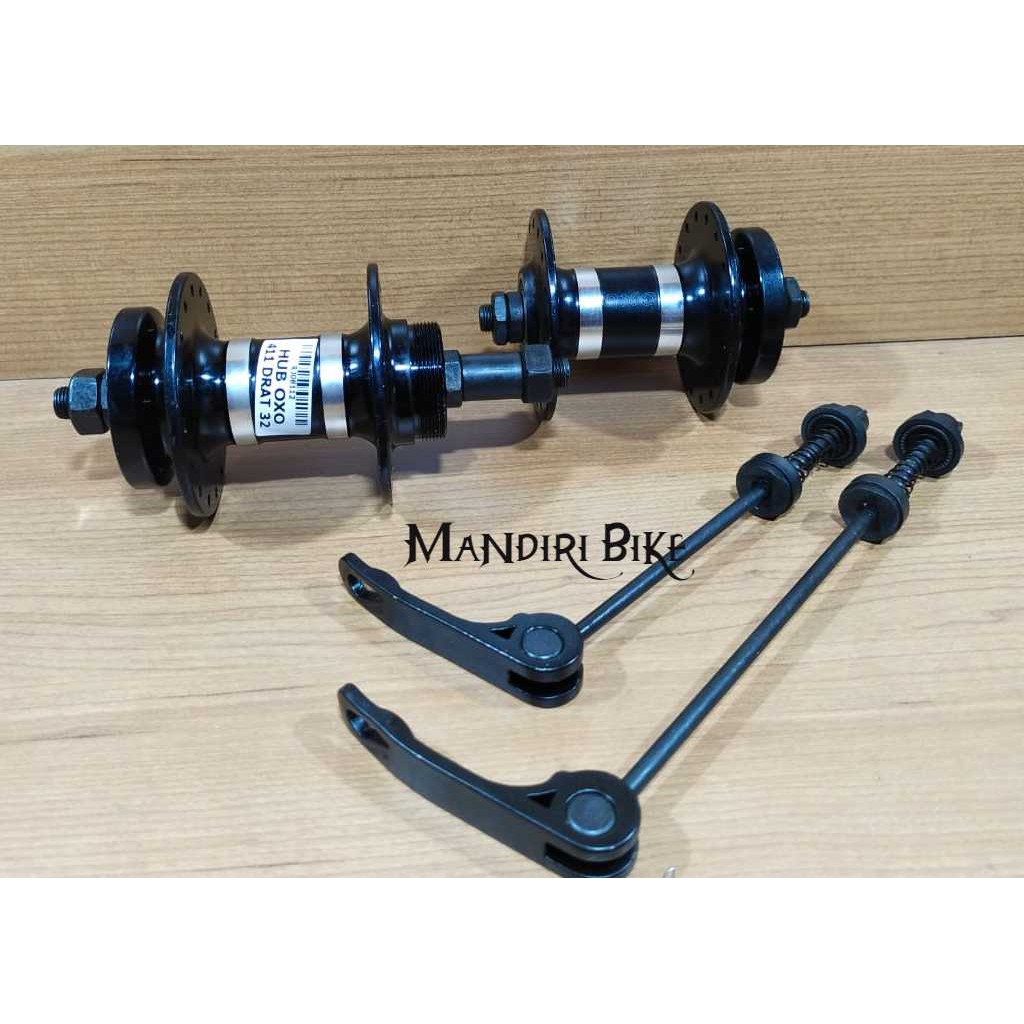 Hub Freehub OXO Hole 32 atau Hole 36 - Bearing - Drat Cakram - 7 Speed