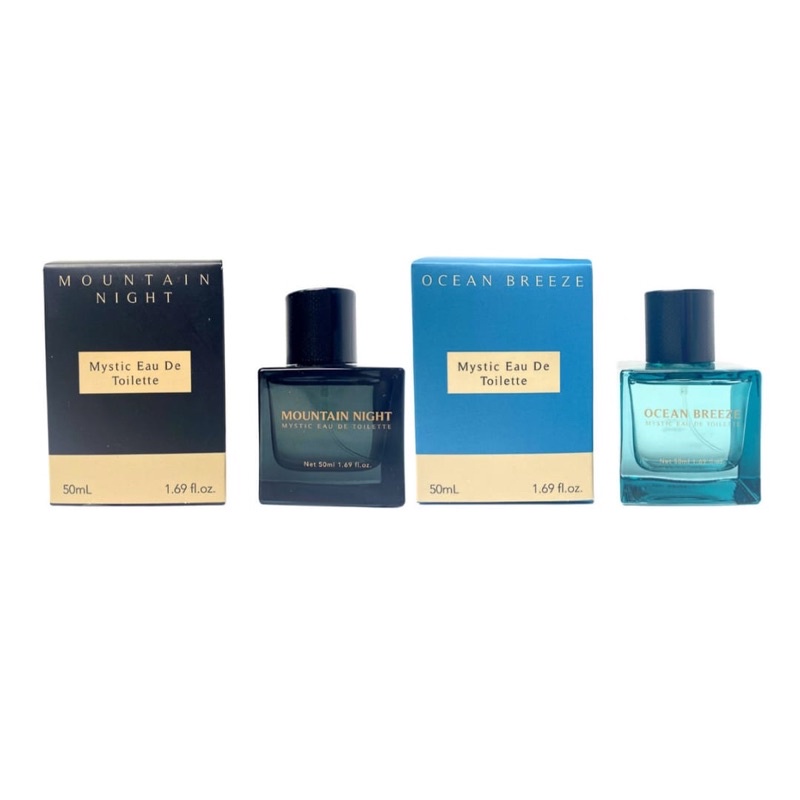 Miniso Men's Perfume Mystic Mountain Night & Ocean Breeze EDT 50ml