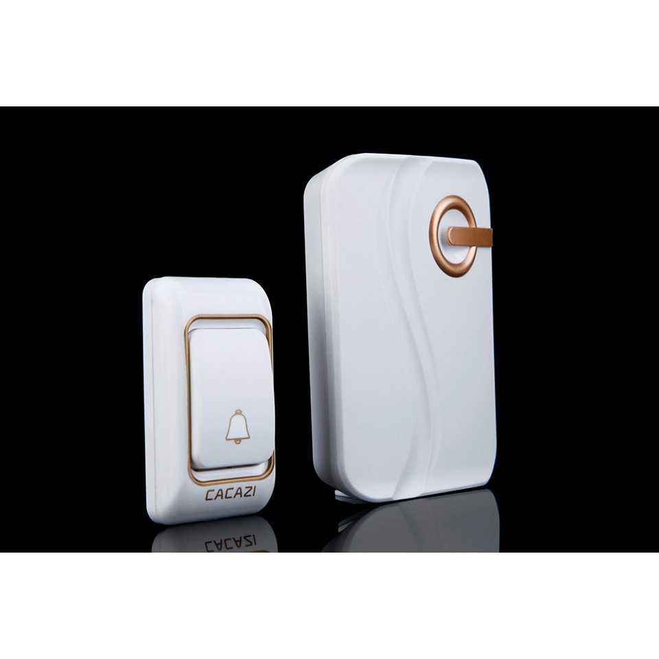 Best Seller ! CACAZI Bel Pintu Wireless Doorbell 36 Tunes 1 PCS Receiver - K03DC