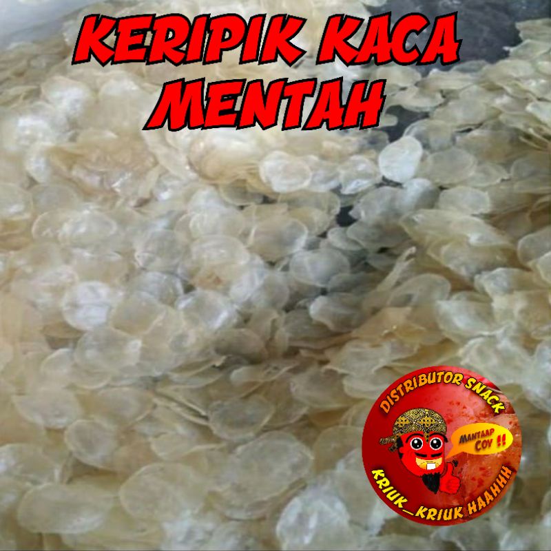 Keripik kaca mentah 100g / Babanggi keripik kaca