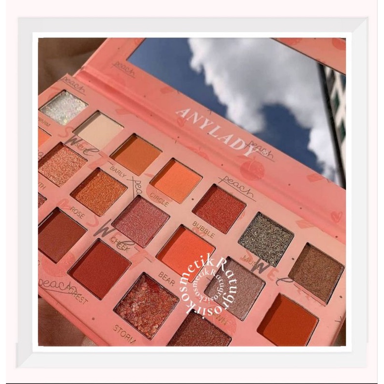 PROMO!!!EYESHADOW PALETTE SWEET AS A PEACH ANYLADY NO.515