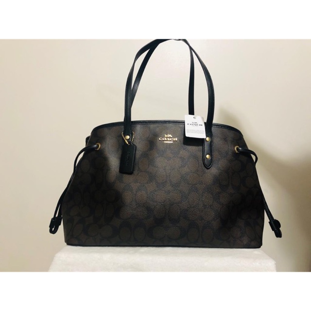 Coach Signature Drawstring Carryall