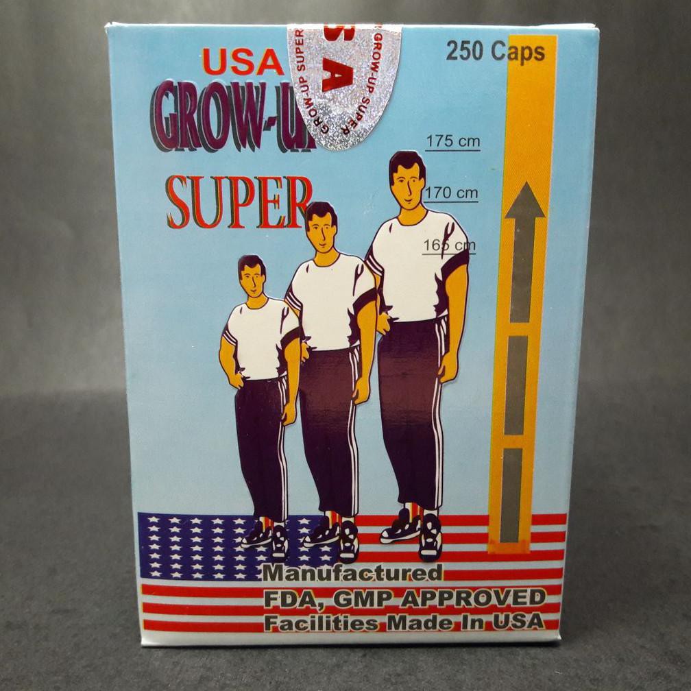Terbaik Grow Up / Suplemen Peninggi Badan Grow Up Super Usa Original