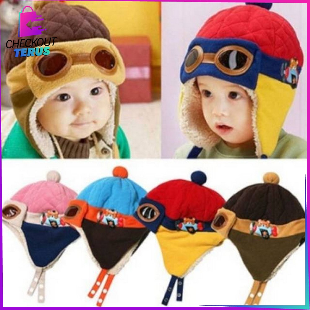 CT P16 P23-30 Topi Kupluk Bayi Pompom Topi Anak Bayi Rajut Topi Anak Bucket Rajut Topi Korea Bunny Hat Topi Pilot Topi Kupluk Unicorn Topi Karakter Lucu