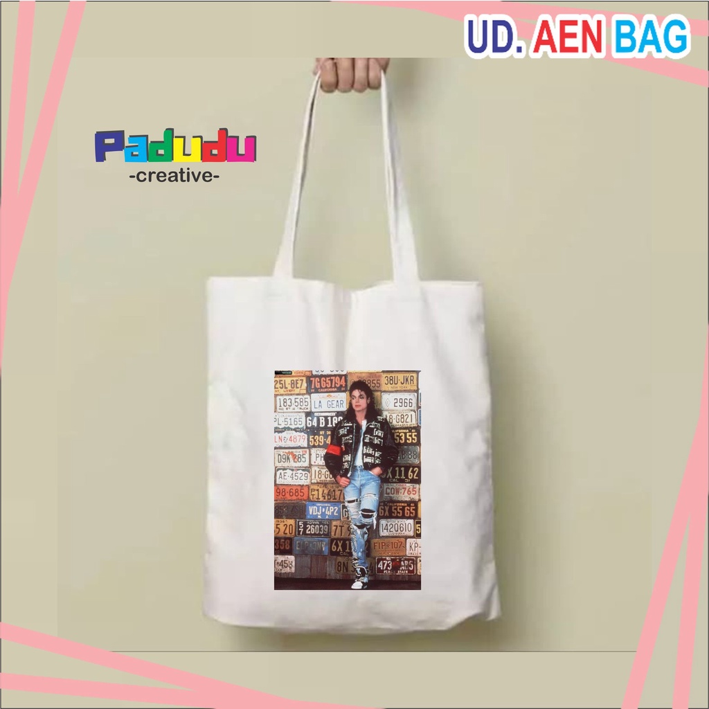 TOTEBAG Vintage 1990 Michael Jackson AESTHETICS AENBAG