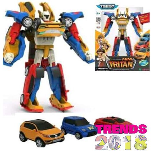 HHo000t Tobot mini tritan ( gabungan 3 tobot x-y-z ) Terb4ruuu