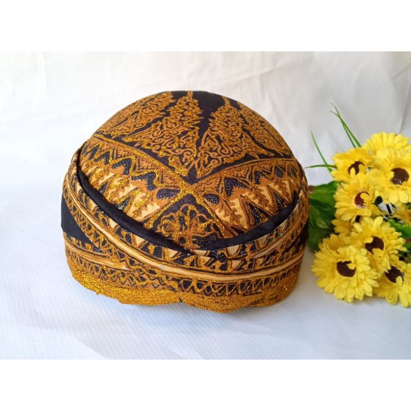 Blangkon Solo Prada Alusan Topi Tradisional Keren