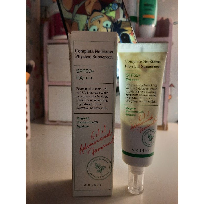 Axis Y physical sunscreen preloved
