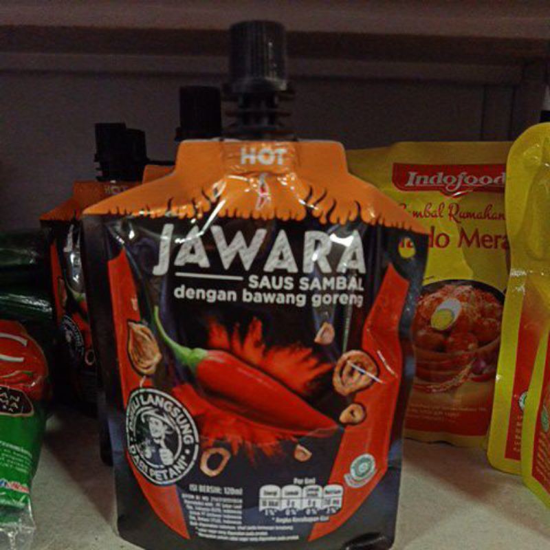 

Jawara Saus Sambal Hot 130 gr