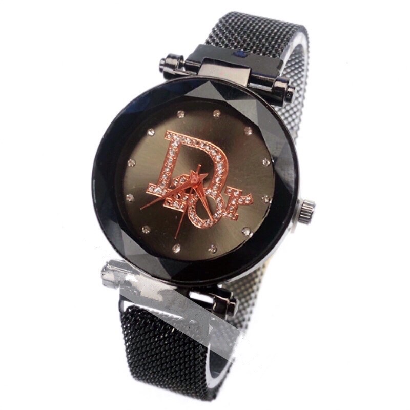 COD✅ Jam tangan wanita rantai magnet News model gaya fashion watch import harga grosir  S1001-1