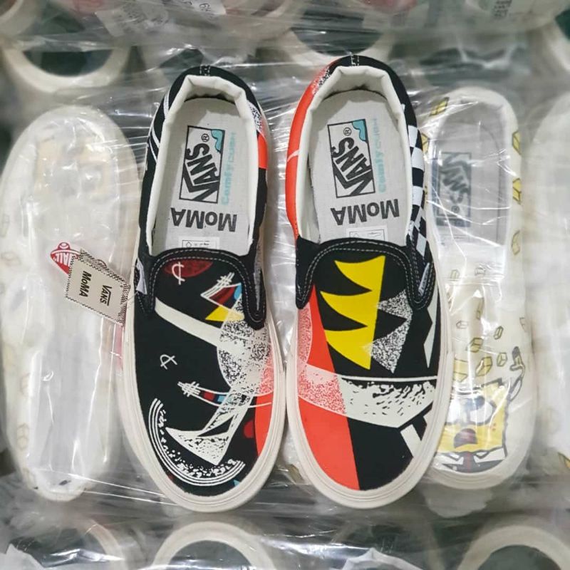 Vans Slip On X Moma Classic Vasily Kandinsky Premium BNIB Pria Wanita