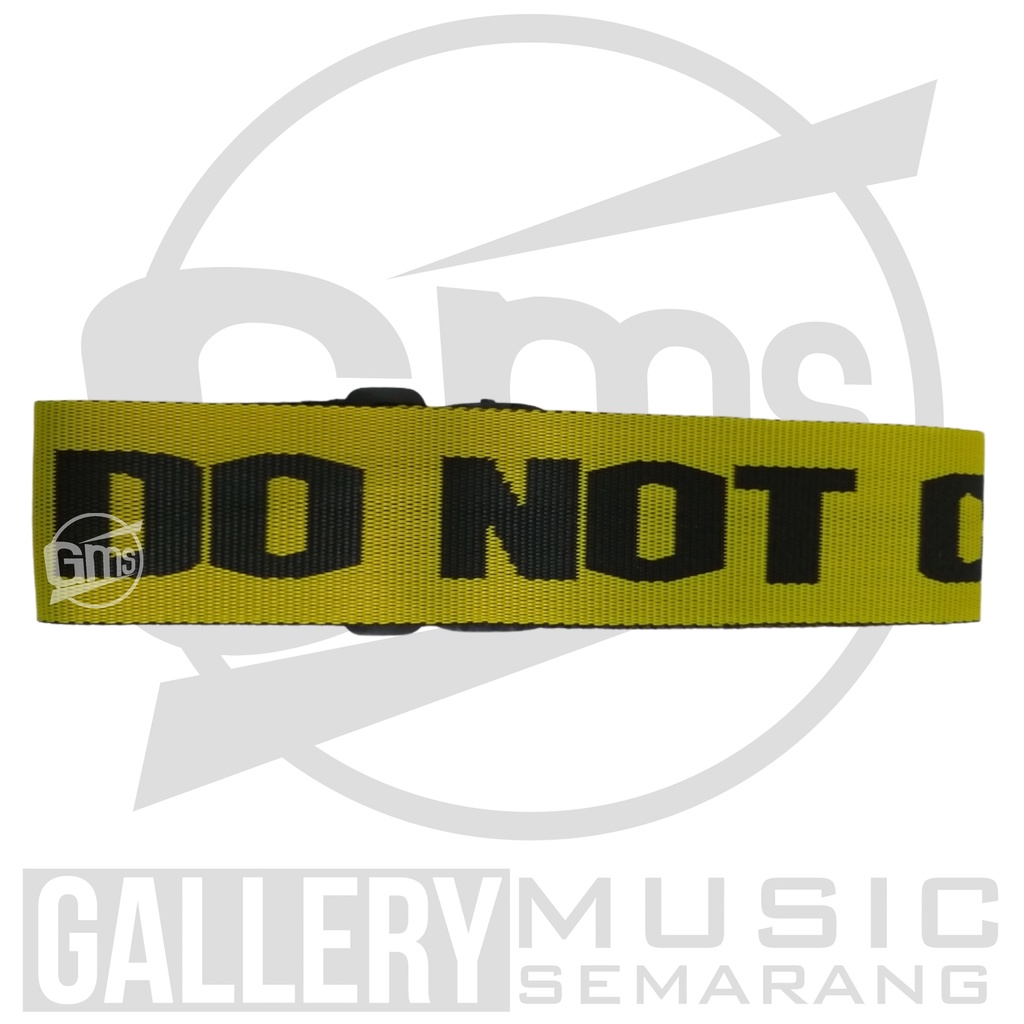 Strap Gitar dan Bass Police Line Do Not Cross (A18)