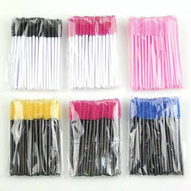 Mascara wand / sisir bulu mata / spoile 1pack 50pc