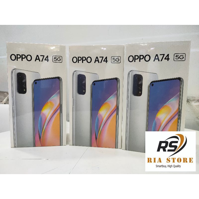 Oppo A74  6GB/128GB 5G -New Garansi resmi oppo indonesia