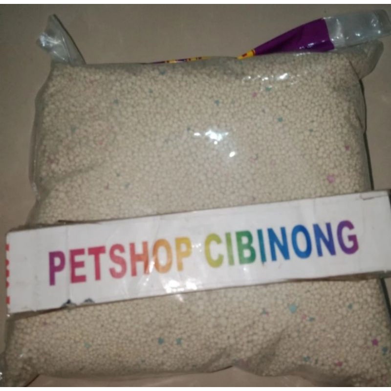 pasir wangi repack 2 kg pasir gumpal pasir kucing