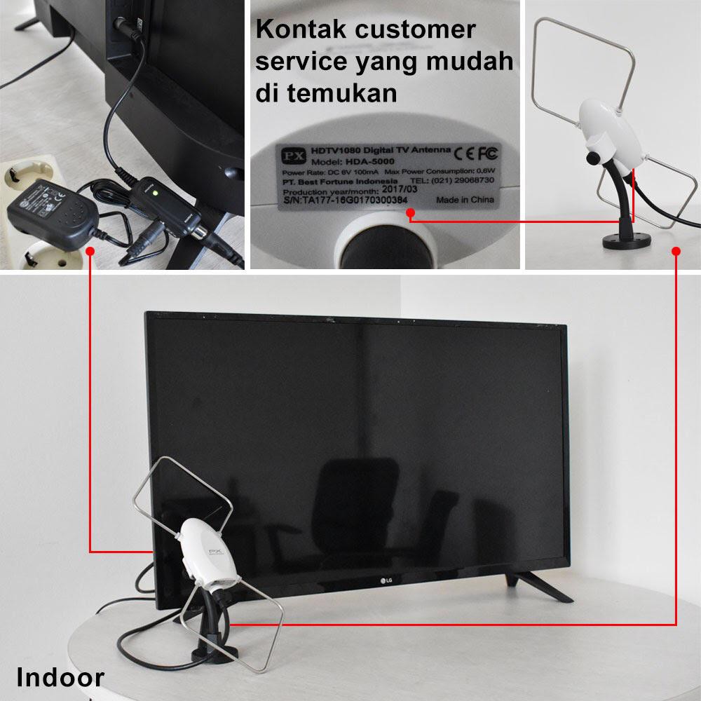 Antena TV Digital Outdoor PX HDA-5000 (Garansi Resmi 18 Bulan)