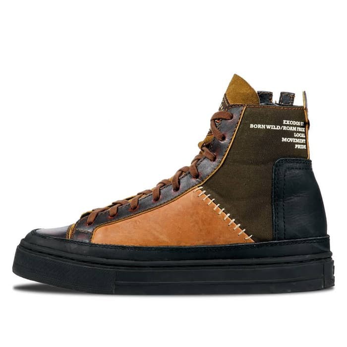 Exodos Galan Black Brown - Cokelat, 36