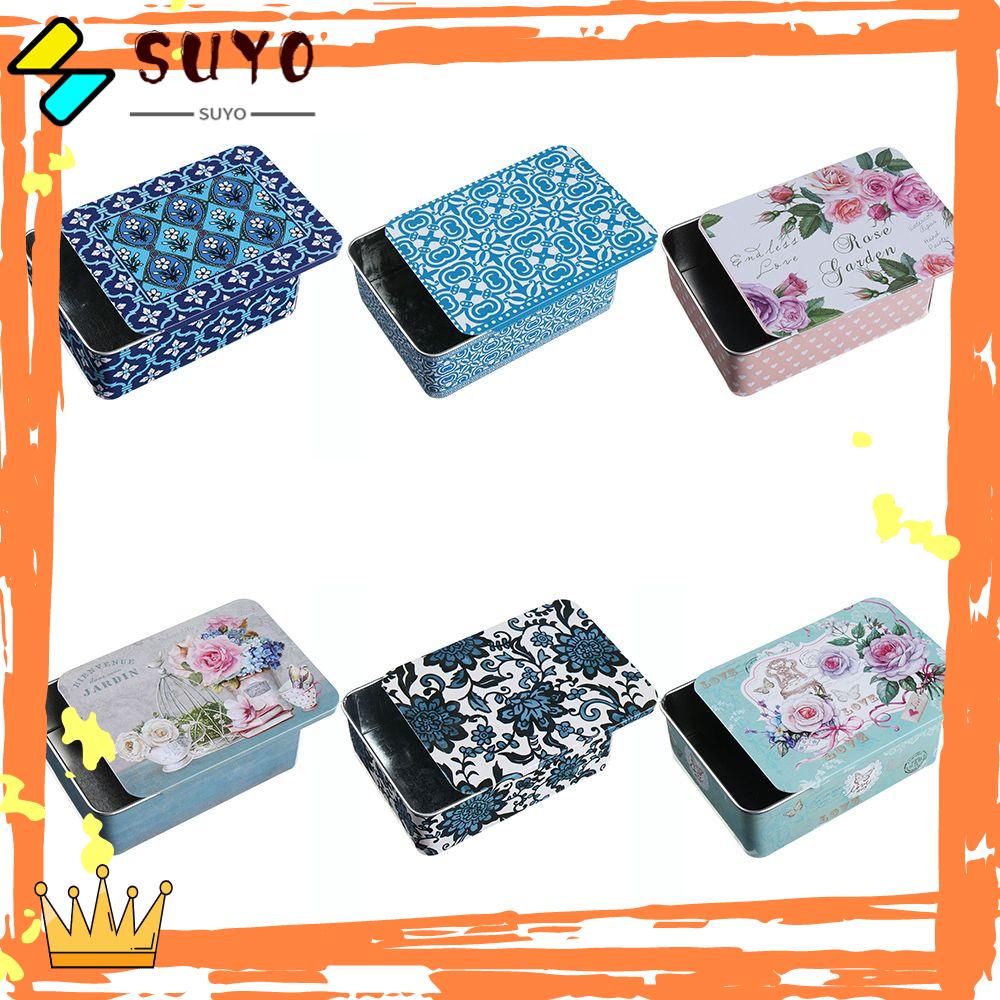 Suyo Kotak Organizer Pil / Kosmetik / Makeup Portable Gaya Eropa DIY