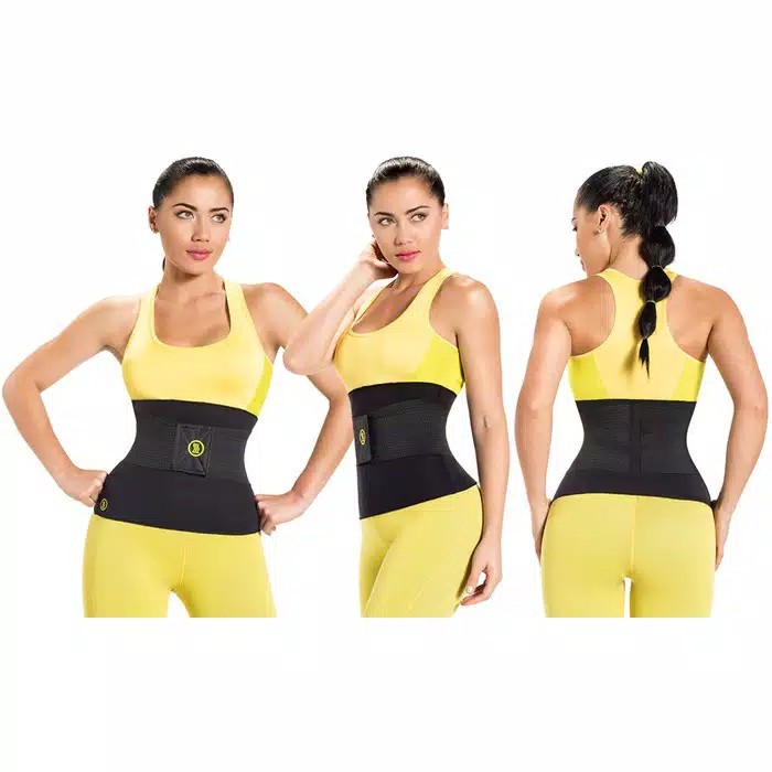 [BISA COD] KORSET WAIST HOT SHAPERS KORSET OLAHRAGA &amp; PEMBAKAR LEMAK