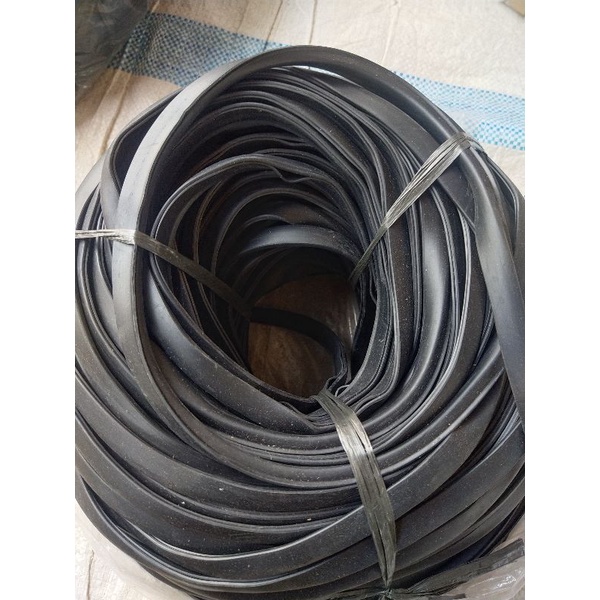 Karet List U|Talang Visor / Karet list helm INK KYT NHK VOG Takachi Caberg Shell Half Face Universal