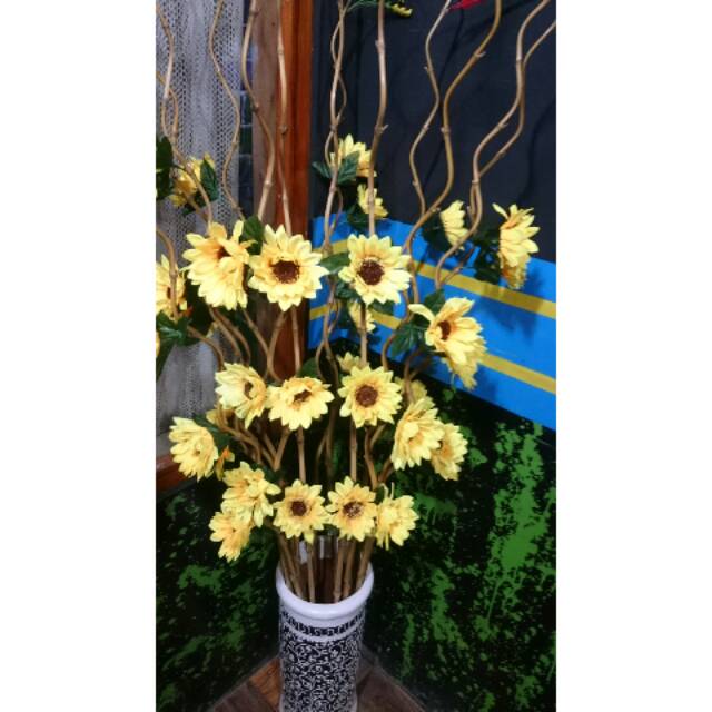 Bambu ulir Bunga matahari