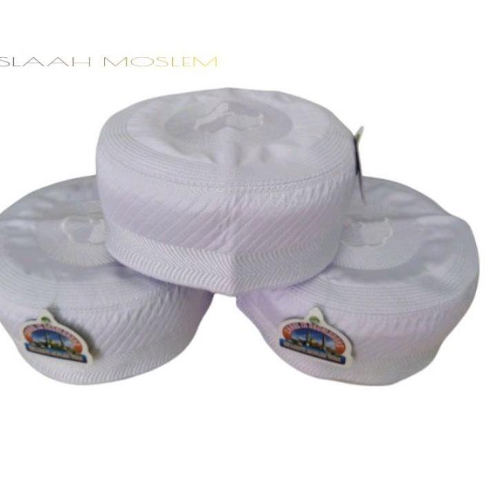 ♪ Peci bugis peci bangladesh peci kopiah madinah peci putih polos ✩