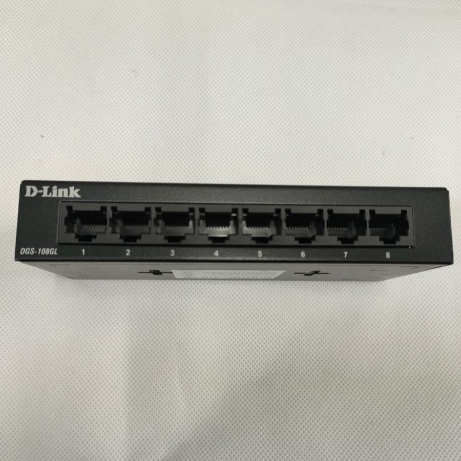 D-Link DGS-108GL Switch LAN 8Port Gigabit Metal Unmanaged