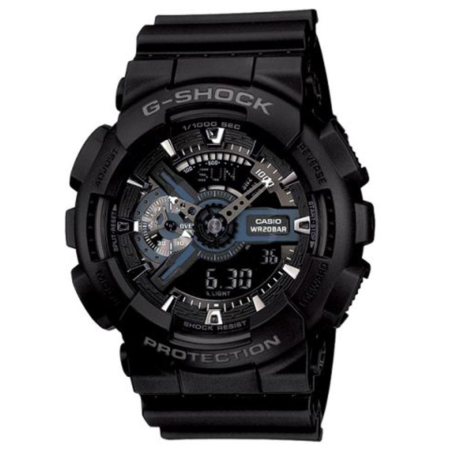 Jam Tangan Pria G-SHOCK Black Gold GA110 Series Waterproof Watch