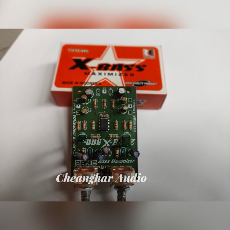 kit mini bbe x bass maximizer