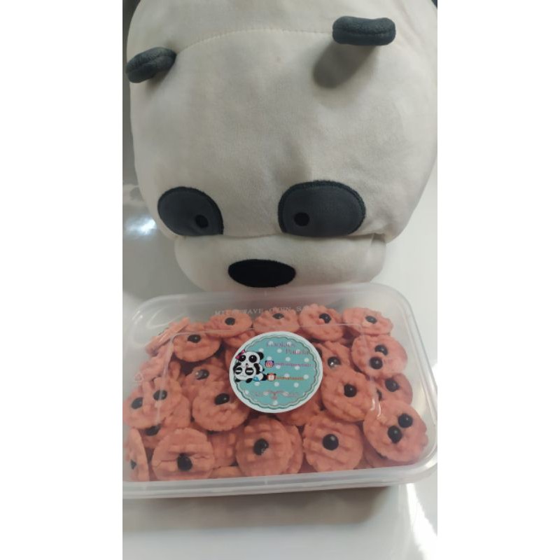 

ku kering cookies strawberry 250 g