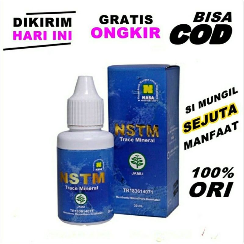 PROMO 8io NSTM BIO NSTM NASA SUPER TRACE MINERAL OBAT STROKE OBAT MATA MINUS OBAT MATA PLUS PMK SAPI