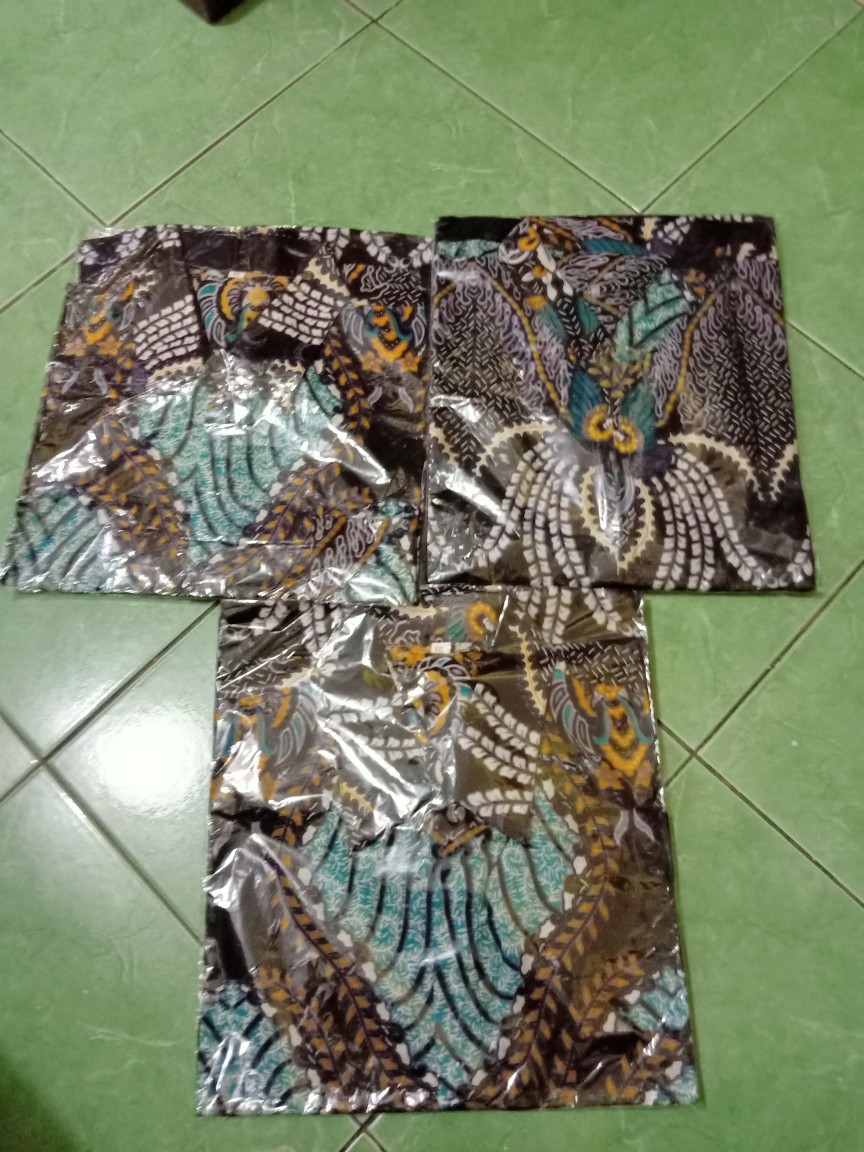 Batik Couple Keluarga Sania Ruffle Ori Ndoro Jowi Dnt Madu Tosca