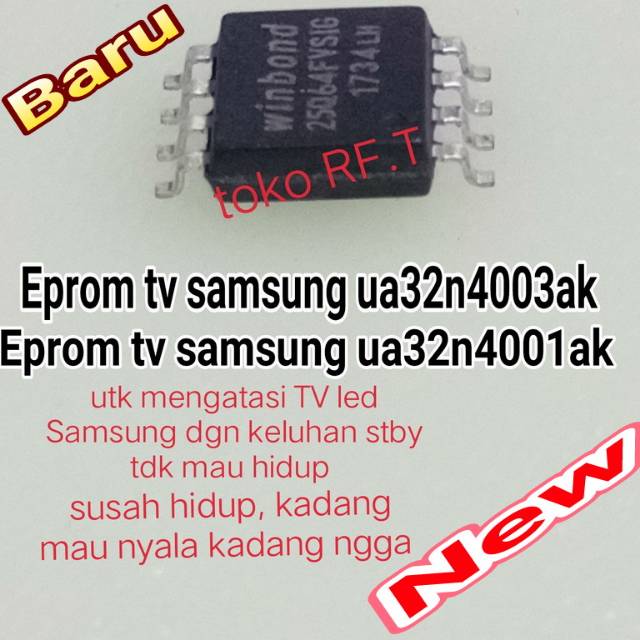Ic Eprom tv samsung ua32n4003ak eprom tv samsung ua32n4001