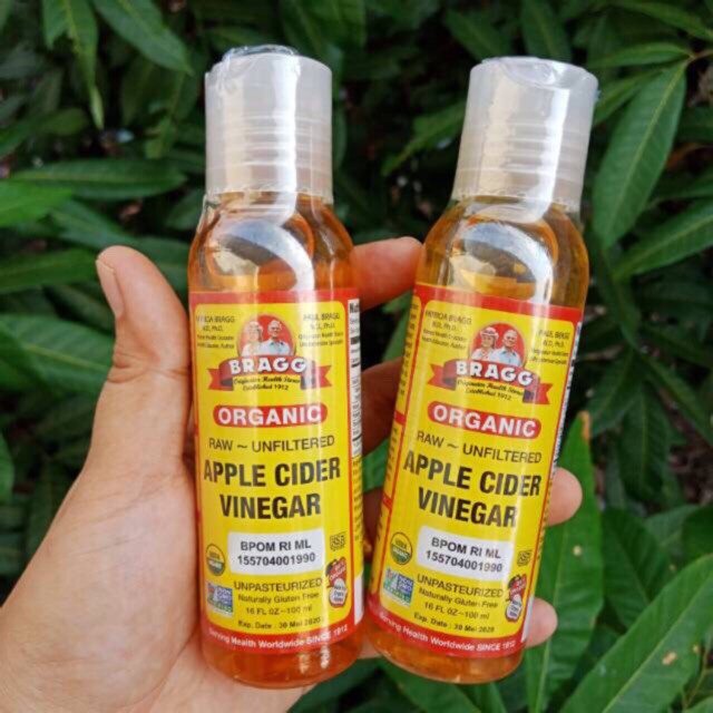 new bpom Cuka apel isi 100 ml Apple cider venegar
