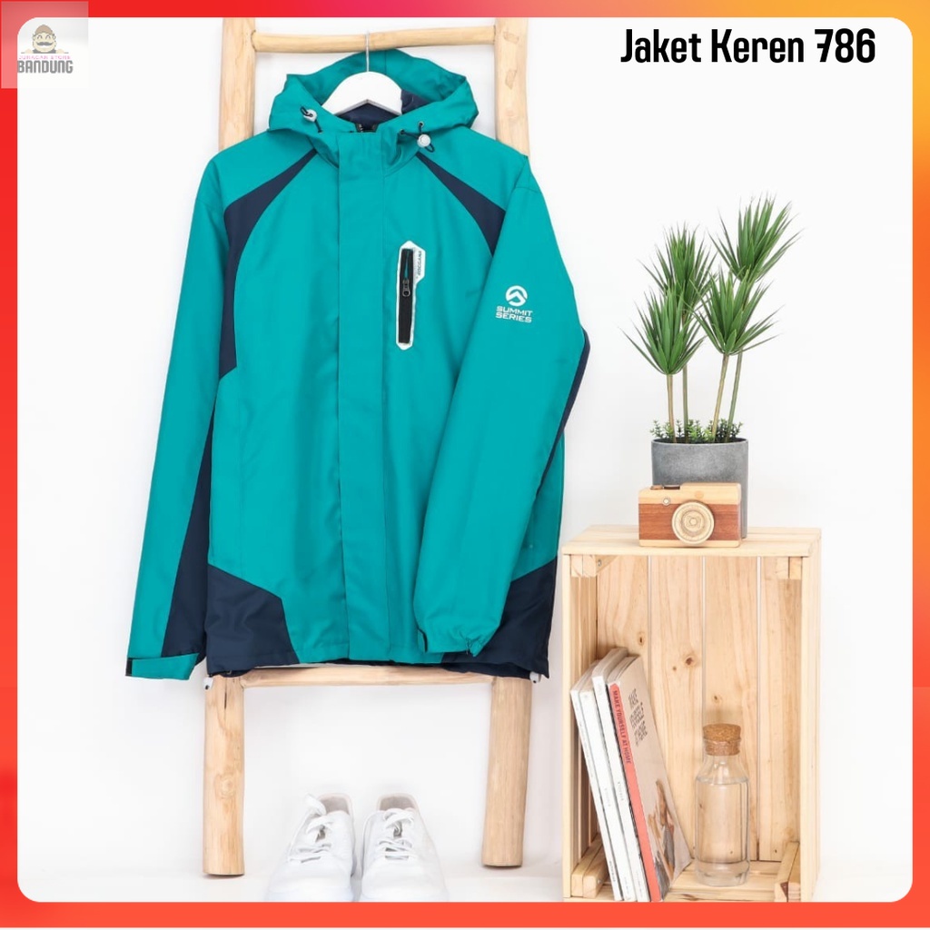 Jaket Outdoor Pria Waterproof Premium / Jaket Gunung High Quality