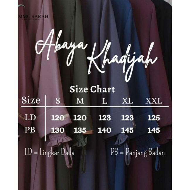 Abaya Khadijah by Ummu Sarah